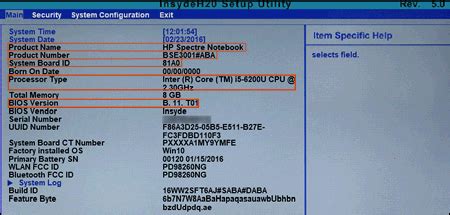 hp laptop bios|Updating the BIOS (Basic Input Output System) .